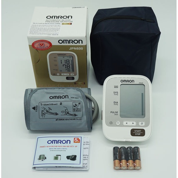 Máy đo huyết áp bắp tay Omron JPN600 Made in Japan [THIETBI_BAOANH]