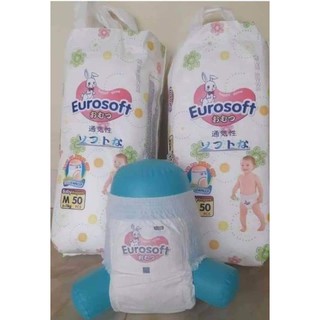 BỈM QUẦN EUROSOFT: M/L/ Xl / 2xl/ 3xl- 100 miếng