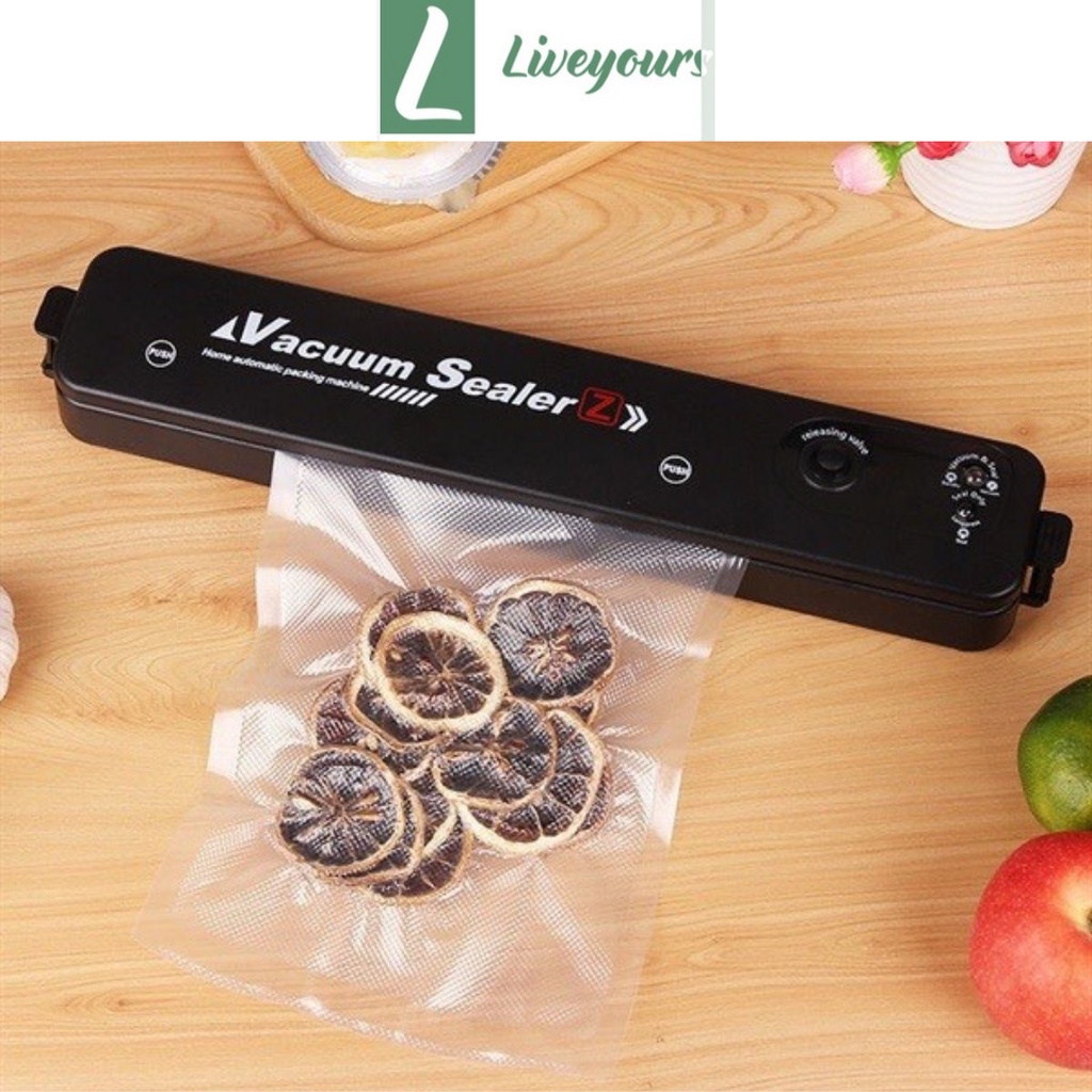 Máy Hút Chân Không Thực Phẩm Kèm Hàn Miệng Túi Vacuum Sealer - Liveyours