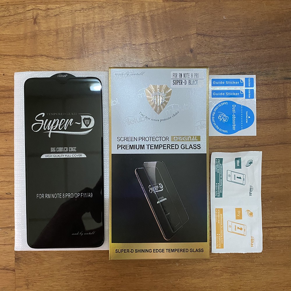 FREESHIP 50K_Kính cường lực Oppo F11, Miếng dán Super D Full viền Đen MIETUBL cho Oppo F11