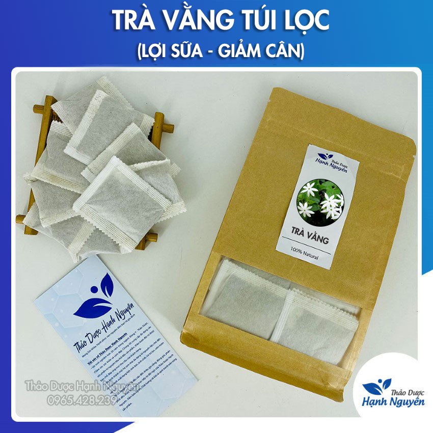 Chè vằng túi lọc, 50 túi x 3g (Hỗ trợ mát sữa, lợi sữa, giảm cân) - Thảo Dược Hạnh Nguyên