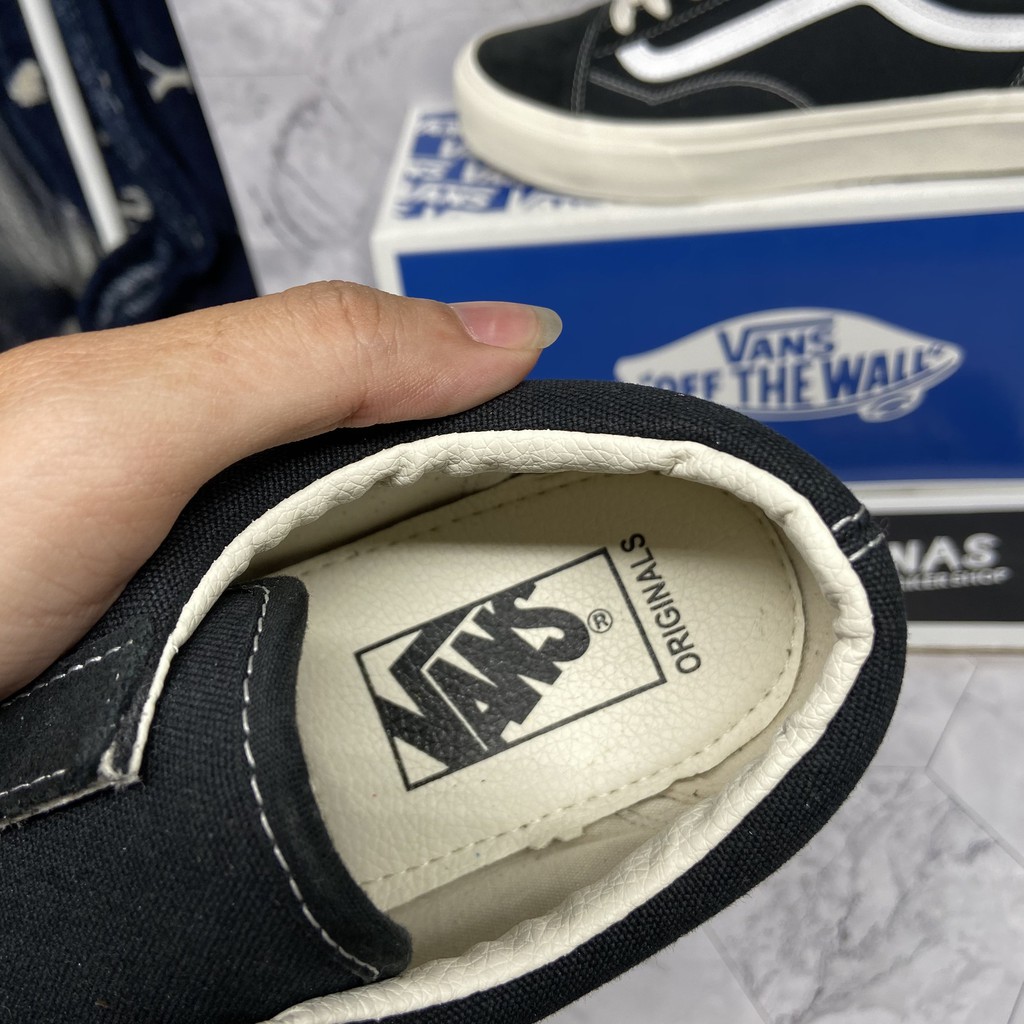 Giày Vans Vault thể thao nam nữ đen cao cấp giá rẻ, giày đi học màu vault