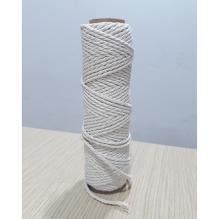 30m dây macrame xoắn ngà 3mm