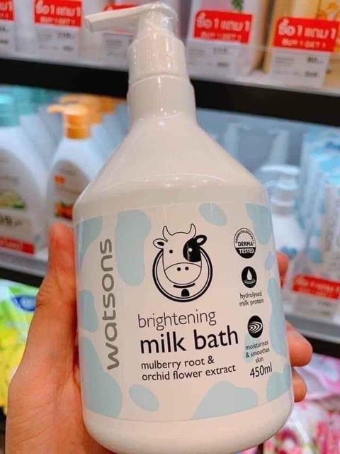 Sữa tắm bò Watsons 450ml