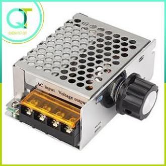 Chiết áp, bộ điều khiển tốc độ động cơ , ánh sáng công suất lớn 4000W 0-220V,Dimmer AC220V 4000W DR40