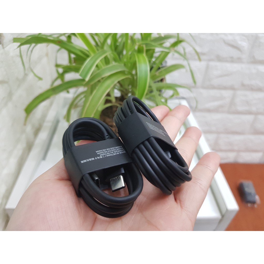 Dây sạc Samsung S10_5G /A70 /A80 Chuẩn TypeC (tặng kèm USB OTG)