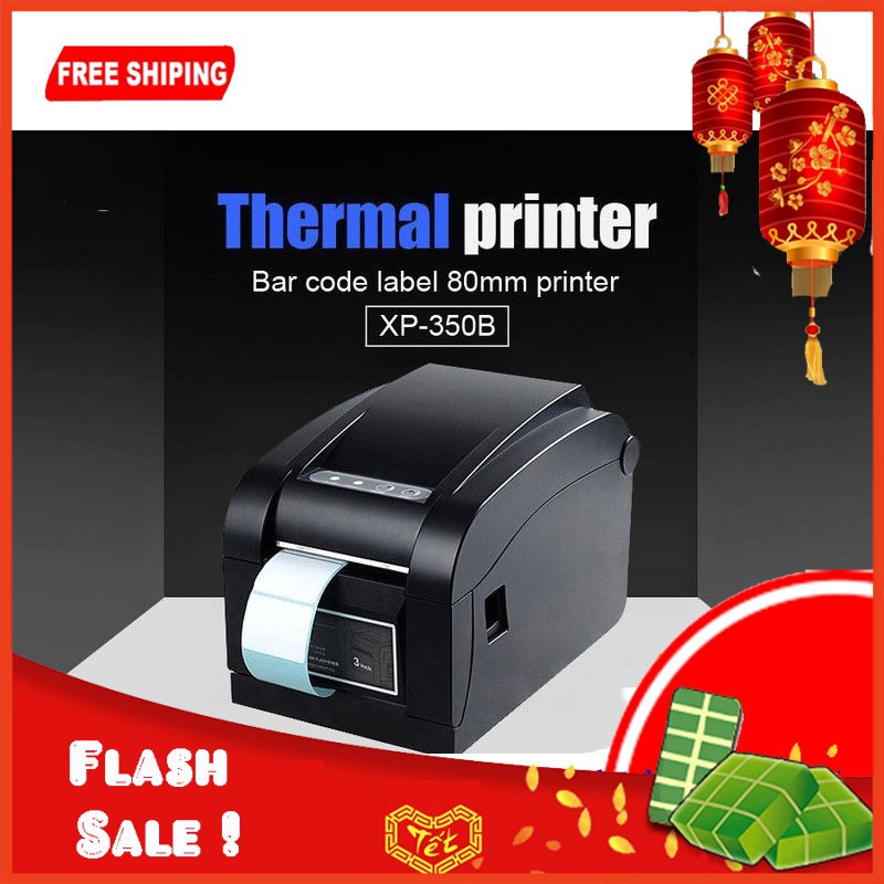 Máy in tem nhãn,mã vạch cao cấp Xprinter 350B