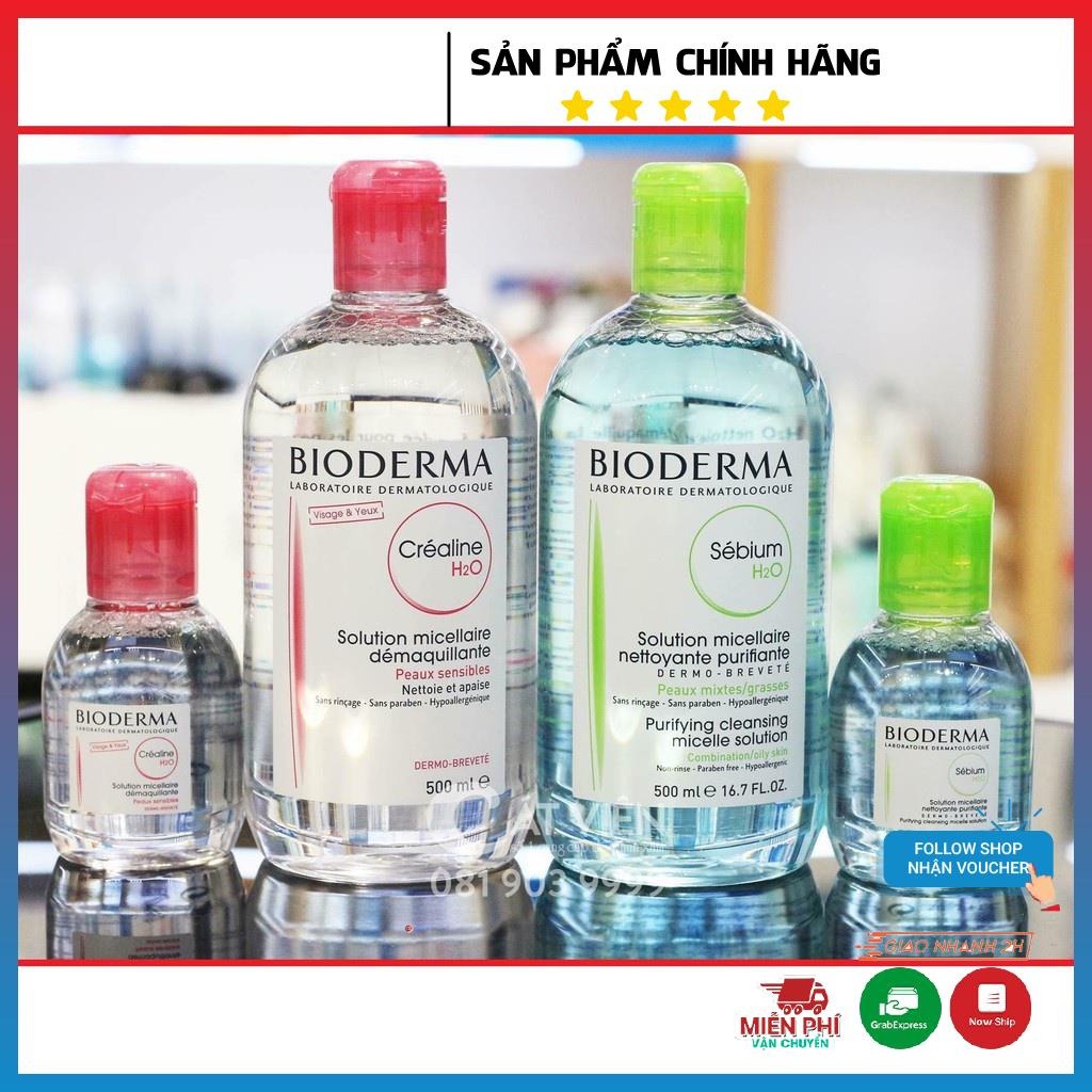 Nước Tẩy Trang Biodrema H2O