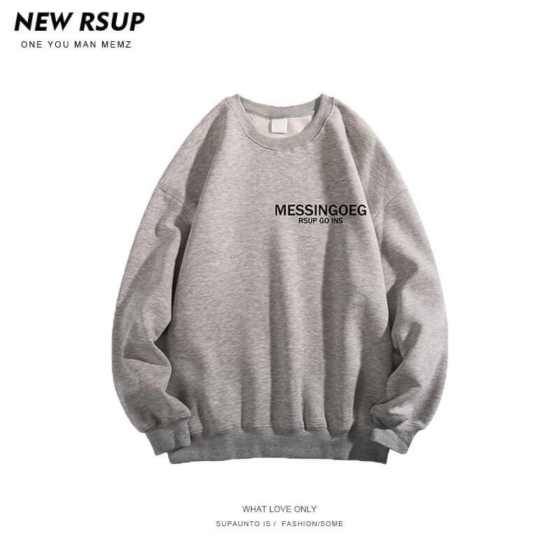 Áo sweater dài tay nỉ bông | BigBuy360 - bigbuy360.vn