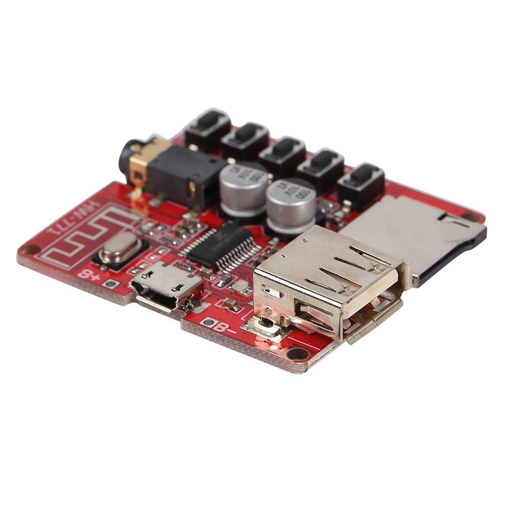 Bluetooth Audio Receiver Board w/USB TF Card Slot DIY Modified MP3 Module