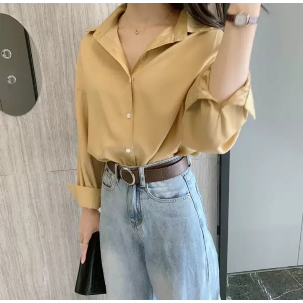 Áo sơ mi unisex form rộng cặp đôi nam nữ đỏ thu hút may mắn tài lộc MVRD01