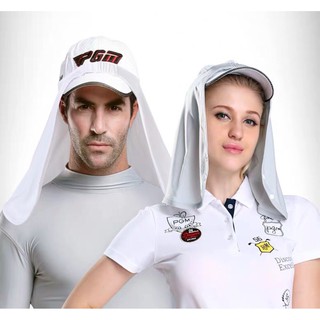 KHĂN CHE NẮNG KẾT HỢP MŨ CHƠI GOLF CHỐNG TIA UV