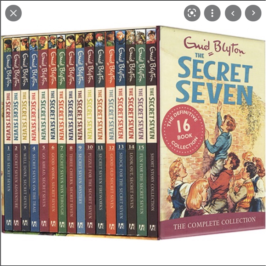 The Secret Seven + MP3 + Full boxset 16c