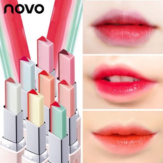 [Hàng mới về] Son môi NOVO 2 màu độc đáo lâu trôi tiện lợi cho trang điểm