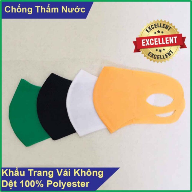 10 cái khẩu trang vải không dệt 2 lớp