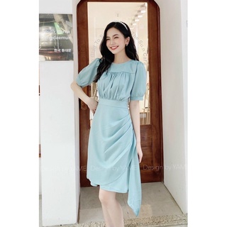 Đầm váy tùng phối bèo 3 màu (kèm hình thật)