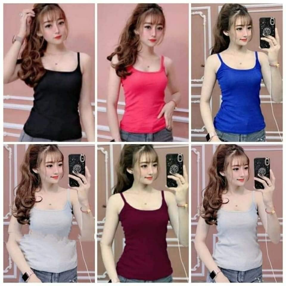 ÁO THUN COTTON 2 DÂY NỮ BODY, MỀM MẠI THOẢI MÁI