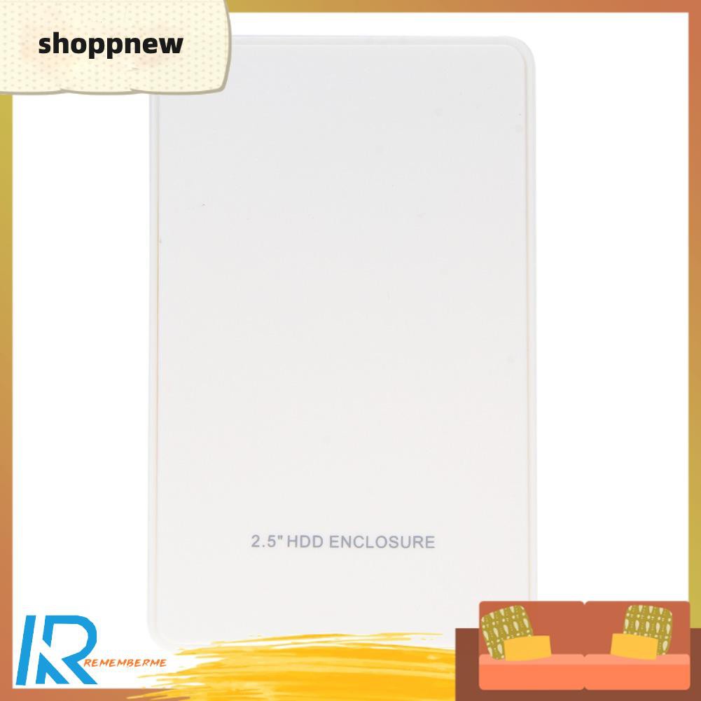 Hộp Đựng Ổ Cứng Ngoài 2.5in Usb 2.0 Sata Hd Ốp | BigBuy360 - bigbuy360.vn