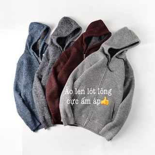 Áo len nam lót lông 0412LN