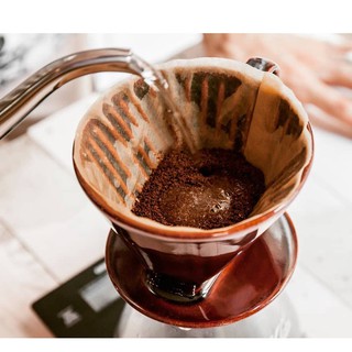 PHỄU PHA CÀ PHÊ BẰNG SỨ KALITA CERAMIC 102 (BROWN)