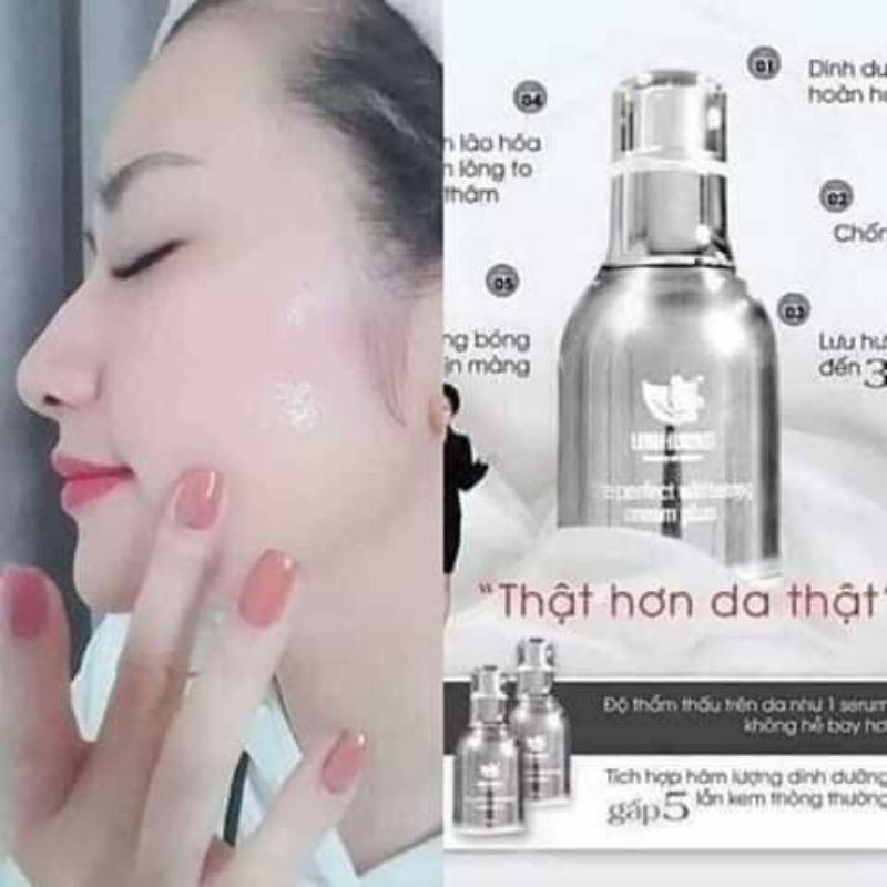 Kem Sữa Nhung Linh Hương Dưỡng Trắng Da ( THE PERFECT WHITERNING )