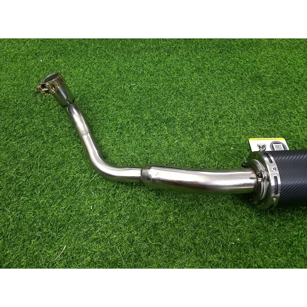 Pô slip on Yoshimura Honda Hornet 250 với cổ inox