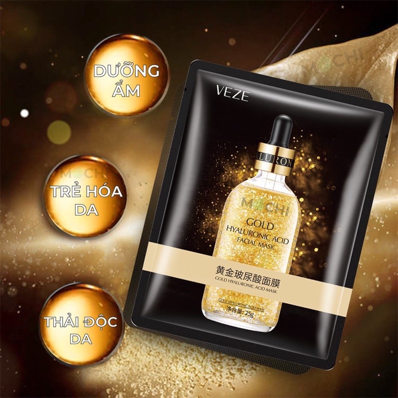 Mặt Nạ Dưỡng Da Tinh Chất Vàng 24k