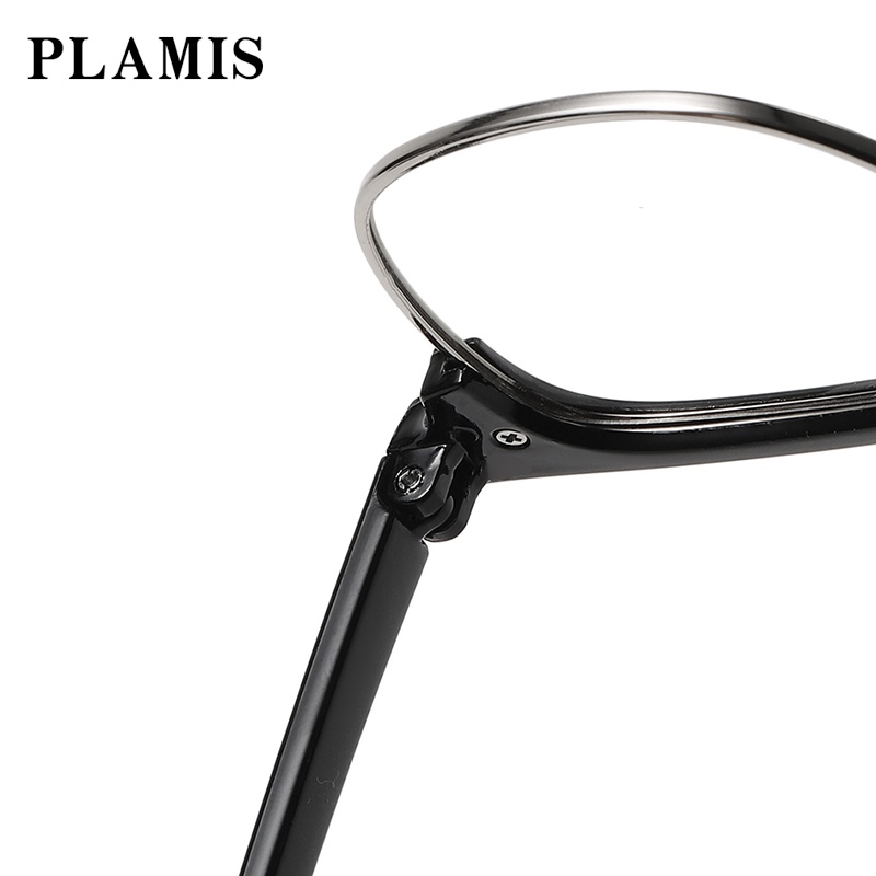 Mắt kính nam nữ PLAMIS bằng kim loại chống bức xạ và ánh sáng xanh