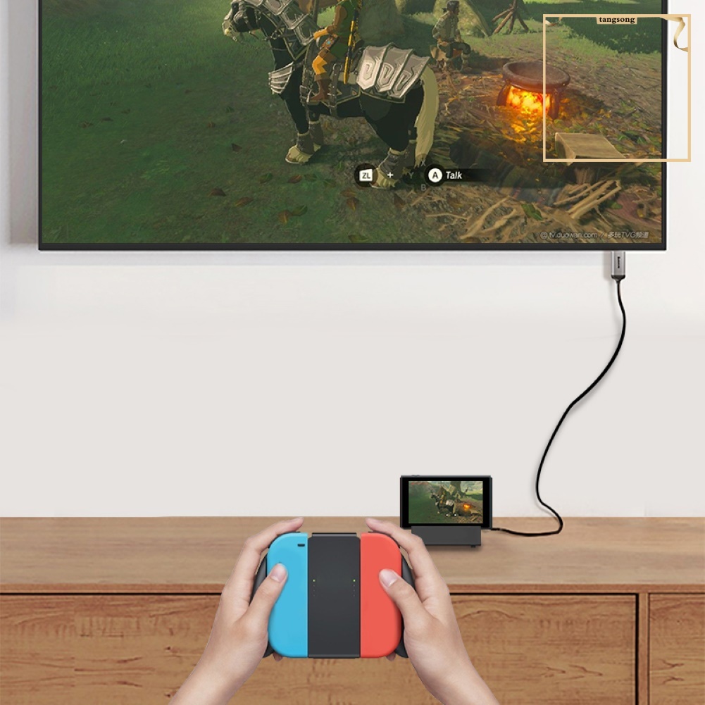 Đế Sạc 8 Trong 1 Usb-C Hub Type-C Sang Hdmi-Compatible Tf Usb 2.0