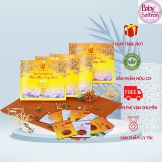 Mặt nạ Saffron nhụy hoa nghệ tây 1 hộp 3 set