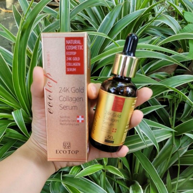 Tinh Chất Serum Vàng Chống Lão Hoá 24k Gold Collagen Ecotop 50ml