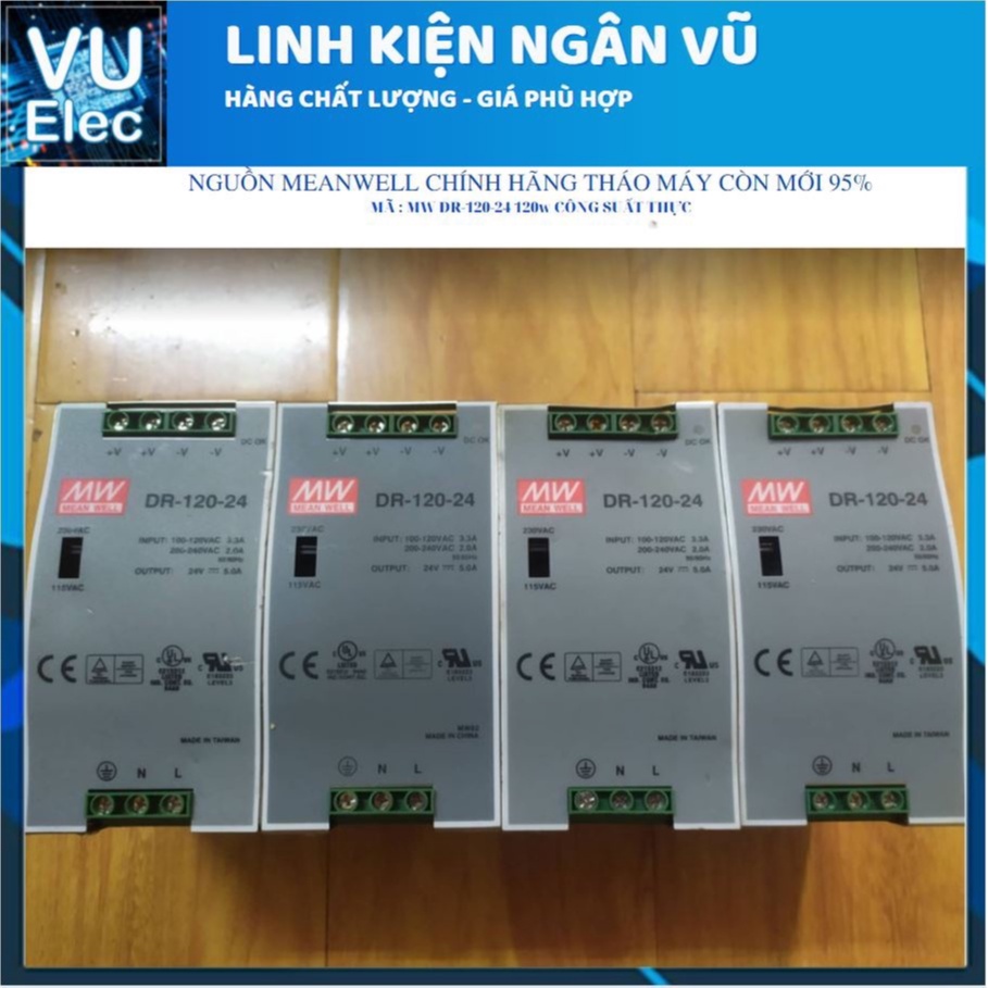 Nguồn tổ ong nhiều đầu ra 5V 12V 15V 24V UNION hoặc Meanwell hàng chính hãng tháo máy