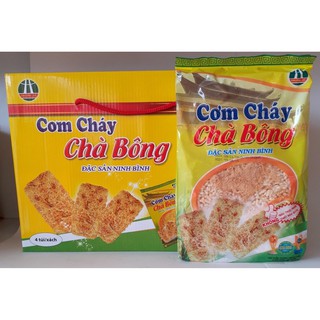 Thùng 18 gói cơm cháy Đại Long Ninh Bình 195g