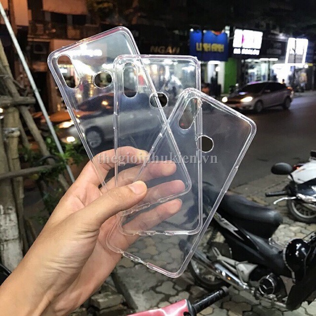 Bộ 2 ốp xilicol trong dày dặn, chống sốc sam sung A10S