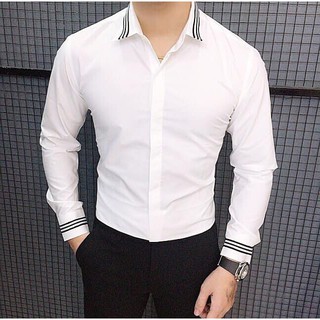 Áo sơ mi họa tiết nam