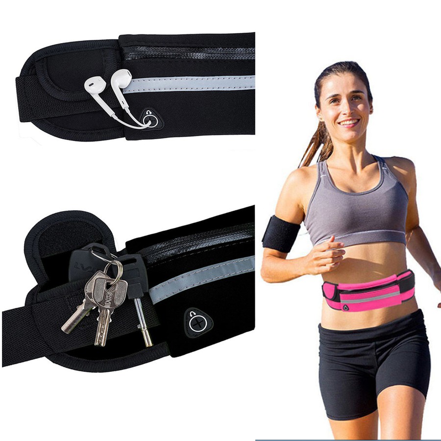 [ MÃ ANHQGI10K GIẢM 10K TẤT CẢ SP ]  Túi Đeo Bụng, Túi Đeo Hông Chạy Bộ Thể Thao, Túi phản quang 55k | BigBuy360 - bigbuy360.vn