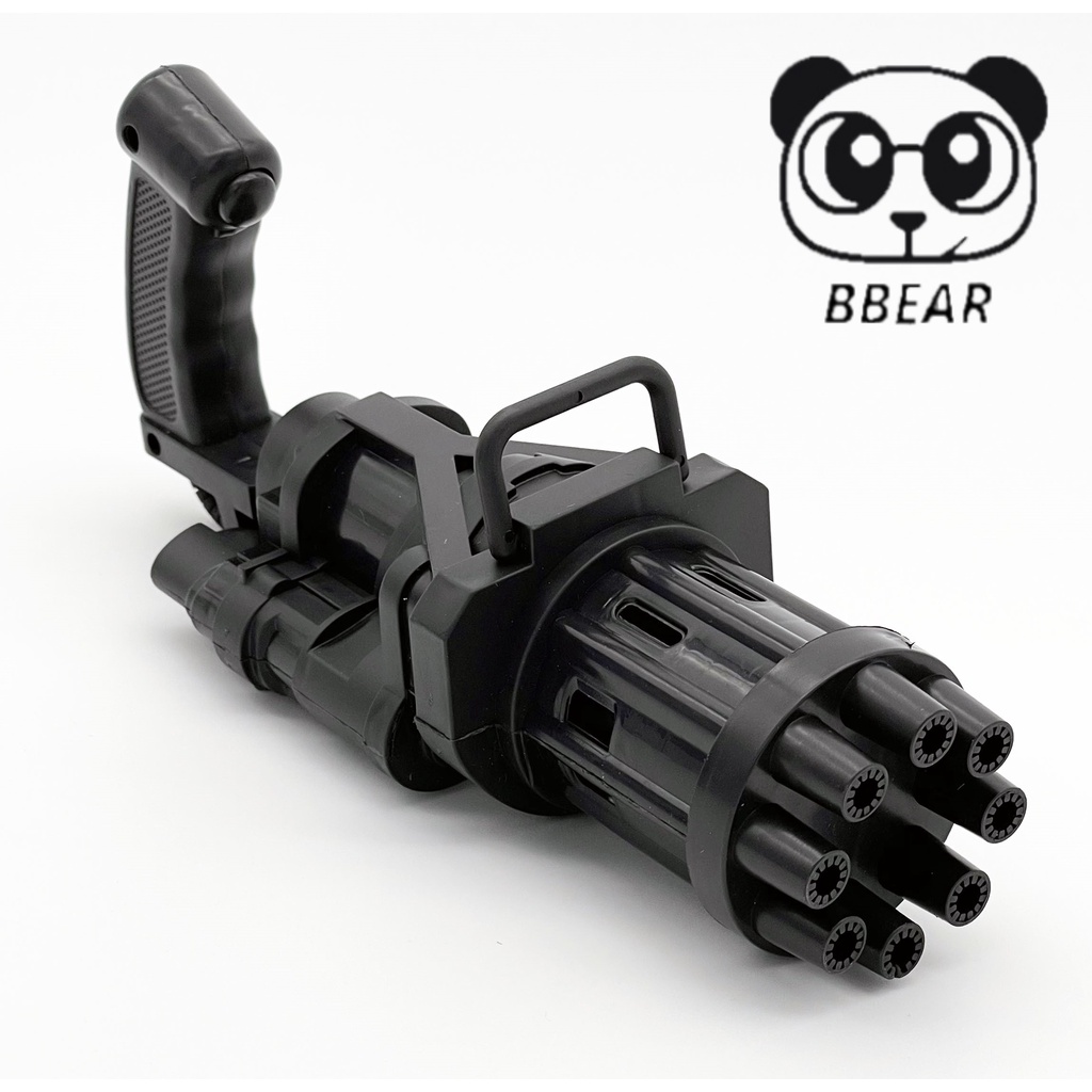 Súng Bắn Bong Bóng 8 Nòng Siêu Mạnh Cho Bé