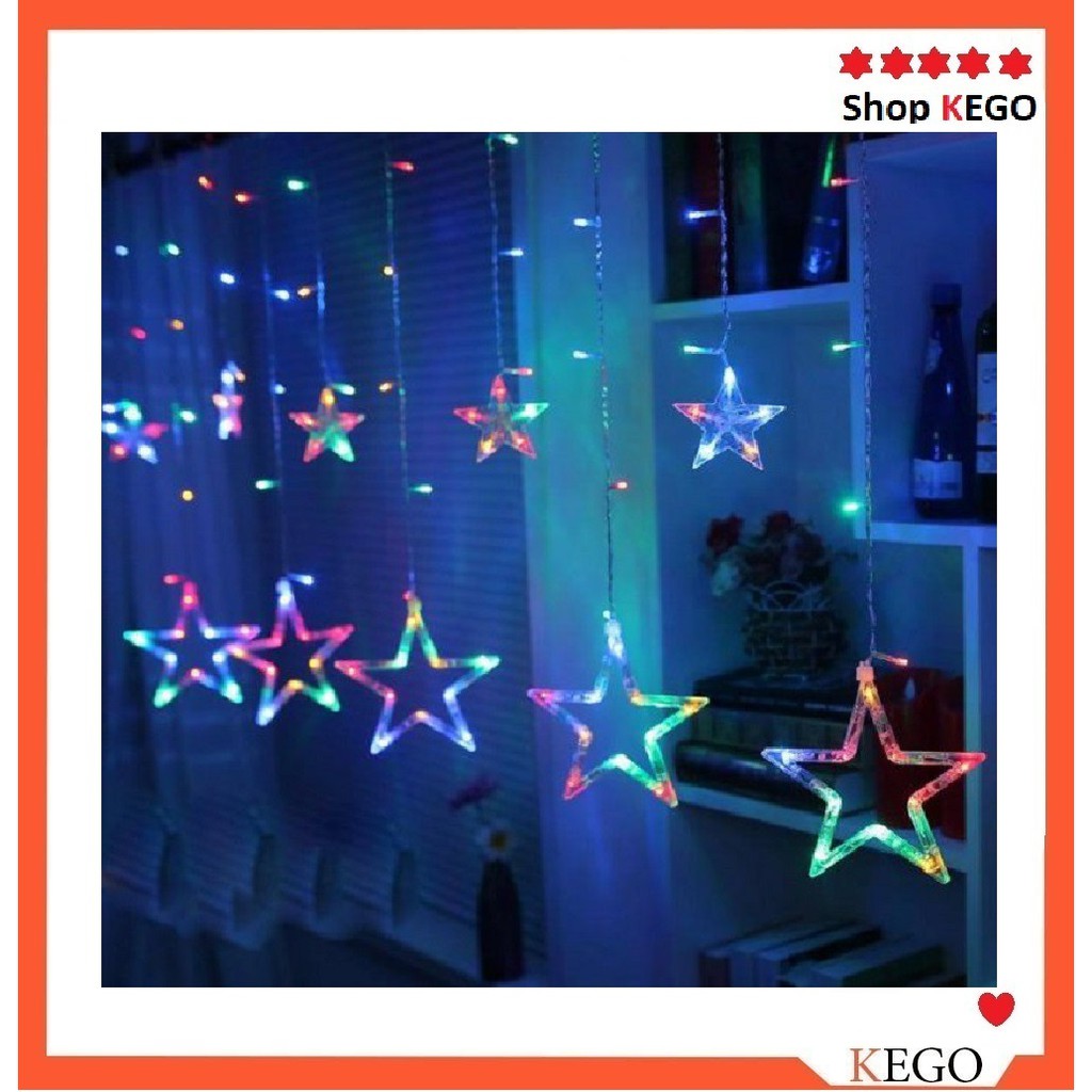 Đèn LED dây  trang trí dạng rèm [ Nhiều Mẫu ]