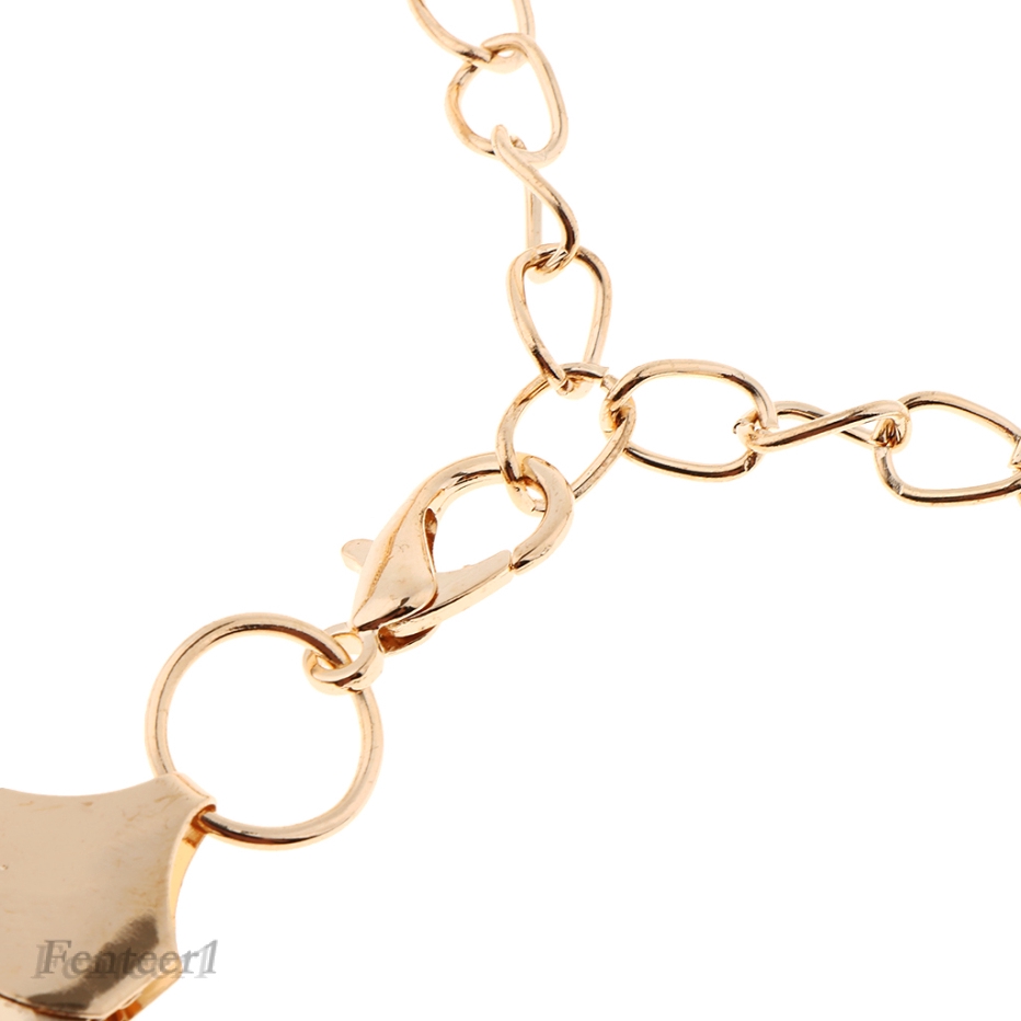 Thắt lưng dây xích phối tua rua thời trang cổ điển cá tính