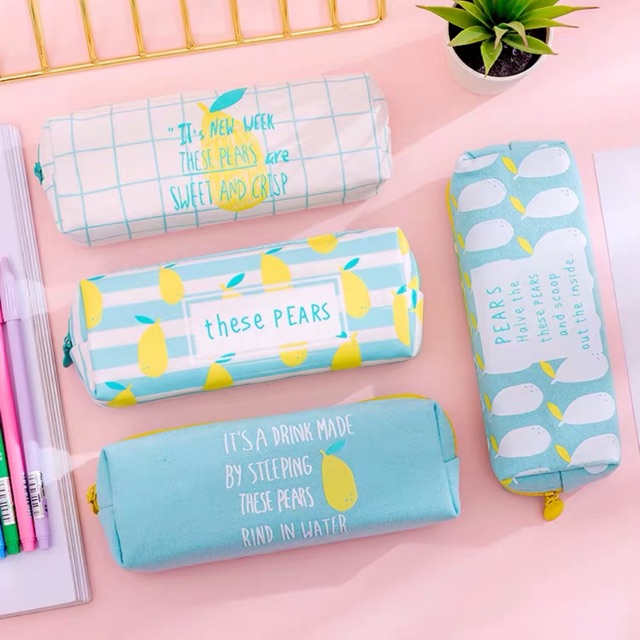 [Pencilcase] Bóp Bút Trái Lê