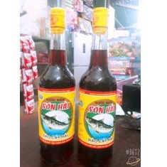 NƯỚC MẮM SƠN HẢI LOẠI CAO ĐẠM CHAI THỦY TINH 650ML