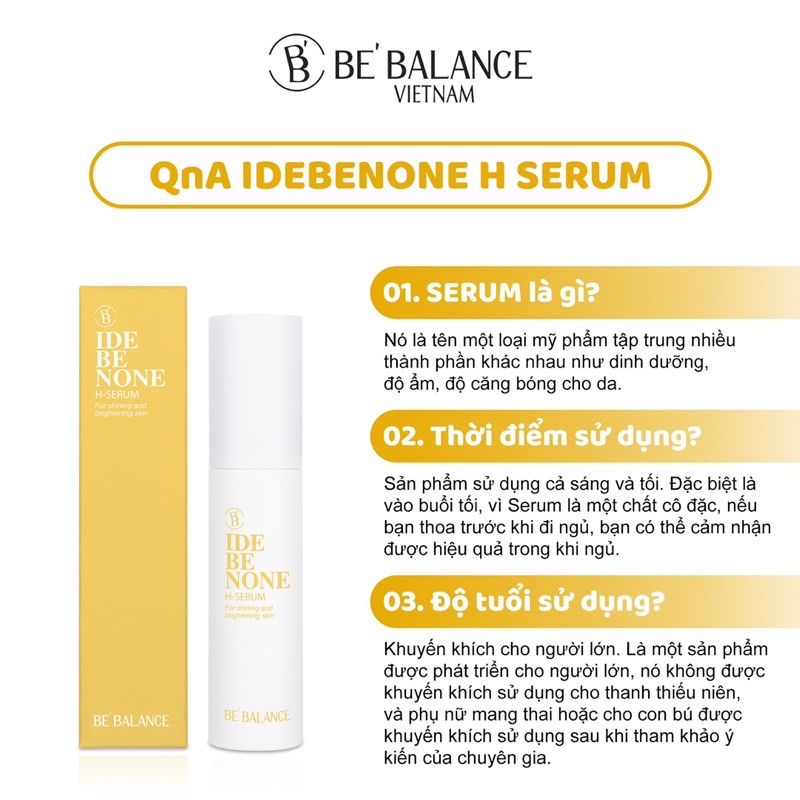 SERUM IDEBEONE LÀM TRẮNG DA