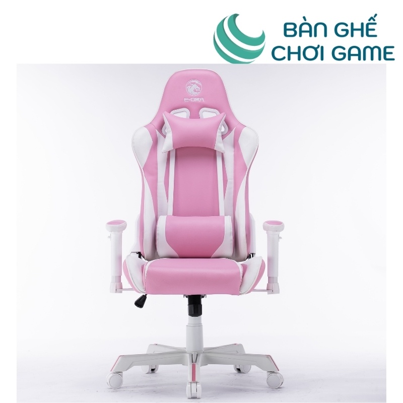 Ghế chơi game E-Dra Queen EGC225 Pink White