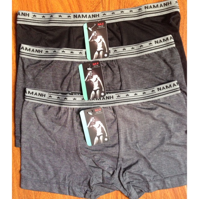 Xả kho quần boxer nam Cotton