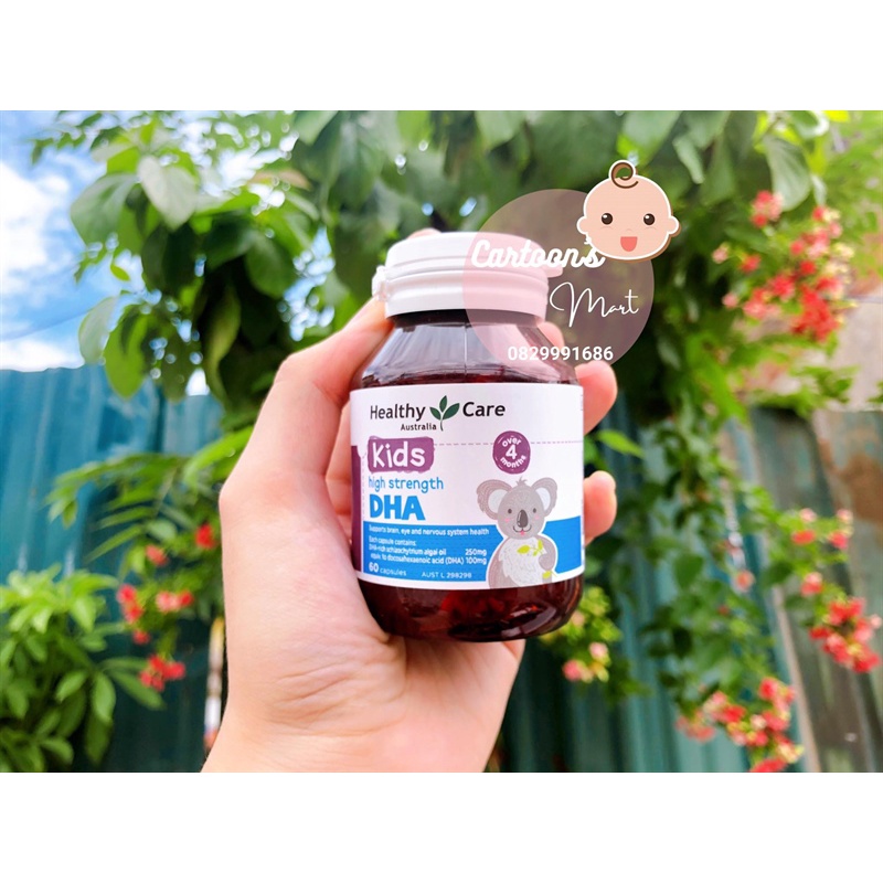 Bộ sản phẩm Healthy Care cho bé gồm DHA, CANXI, Kẽm + VitaminC, IMMUNE, COMPUTER EYES
