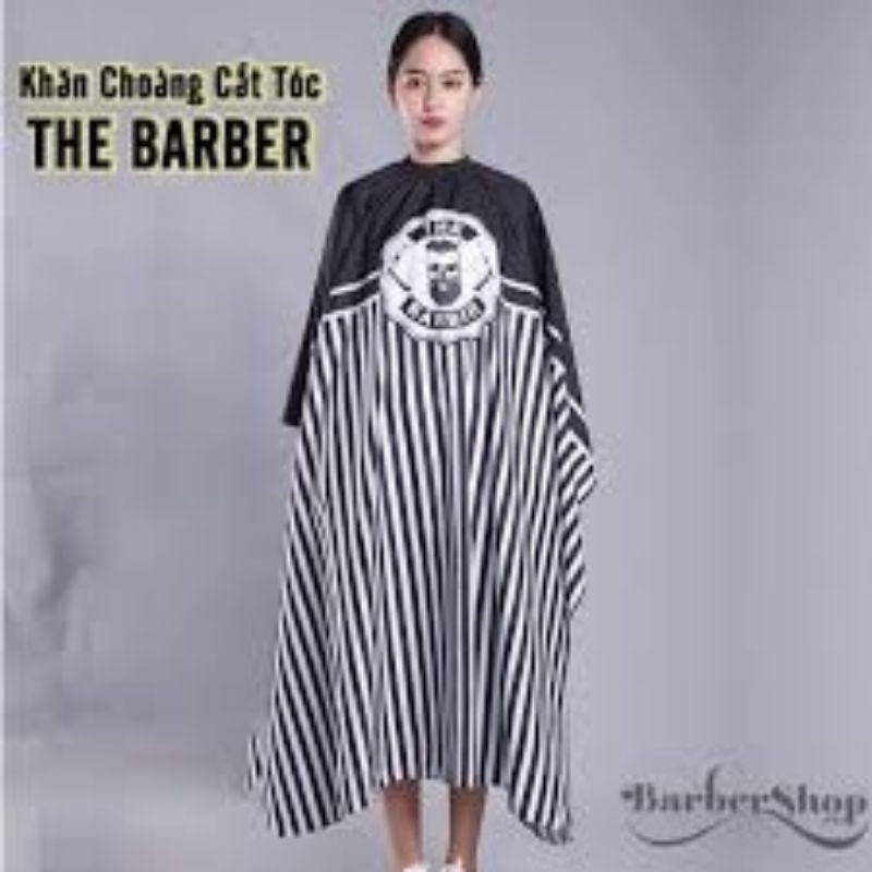 Áo Choàng Cắt Tóc Barber Khổ 160x140cm,