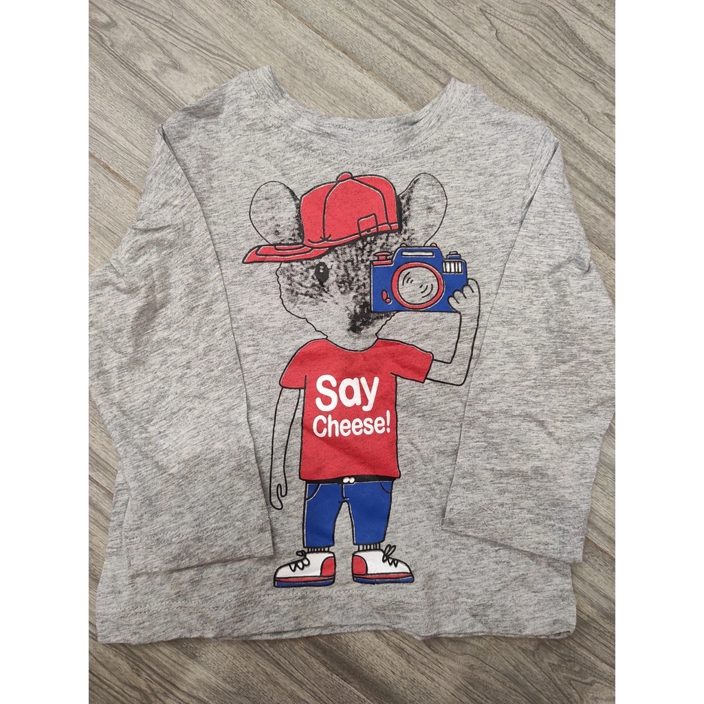 Áo thun dài tay bé trai Place cho bé từ 8 đến 18 kg - 01