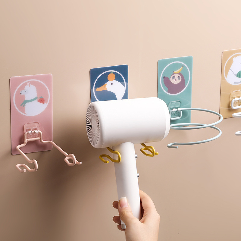 Giá đỡ máy sấy tóc gắn tường tiện dụng dành cho phòng tắm