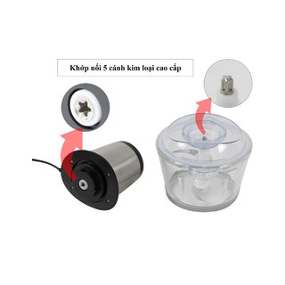 Máy xay thịt đa năng Mishio MK-135 1,8L