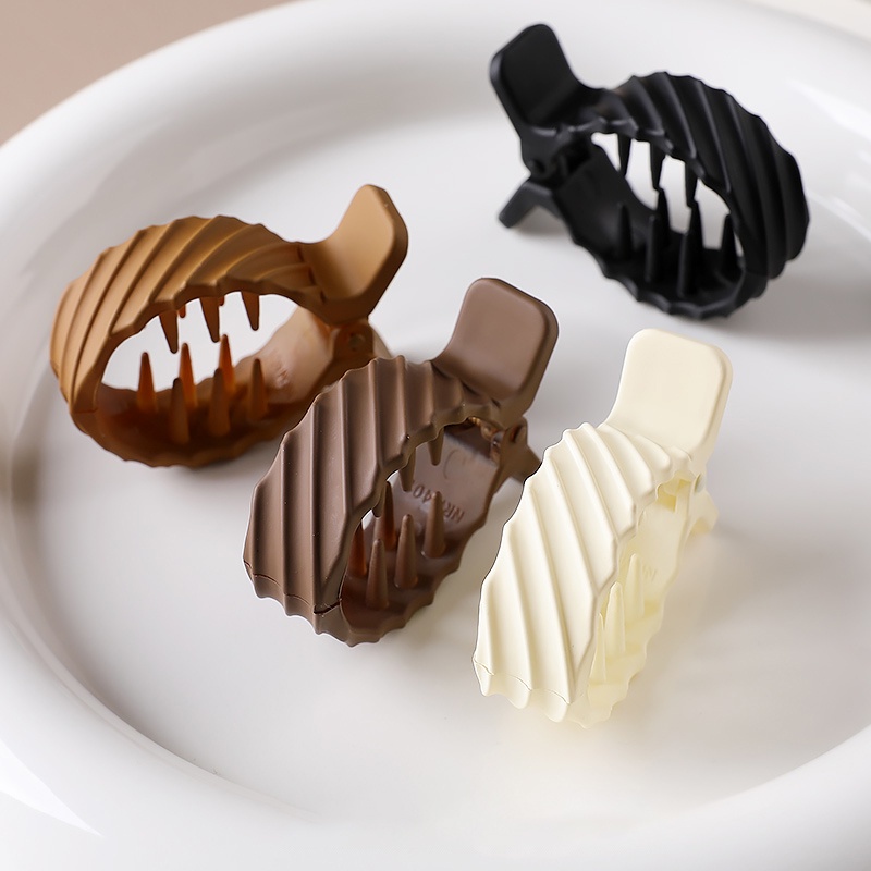 Kẹp Tóc Càng Cua Màu Trơn Thời Trang Cho Nữ